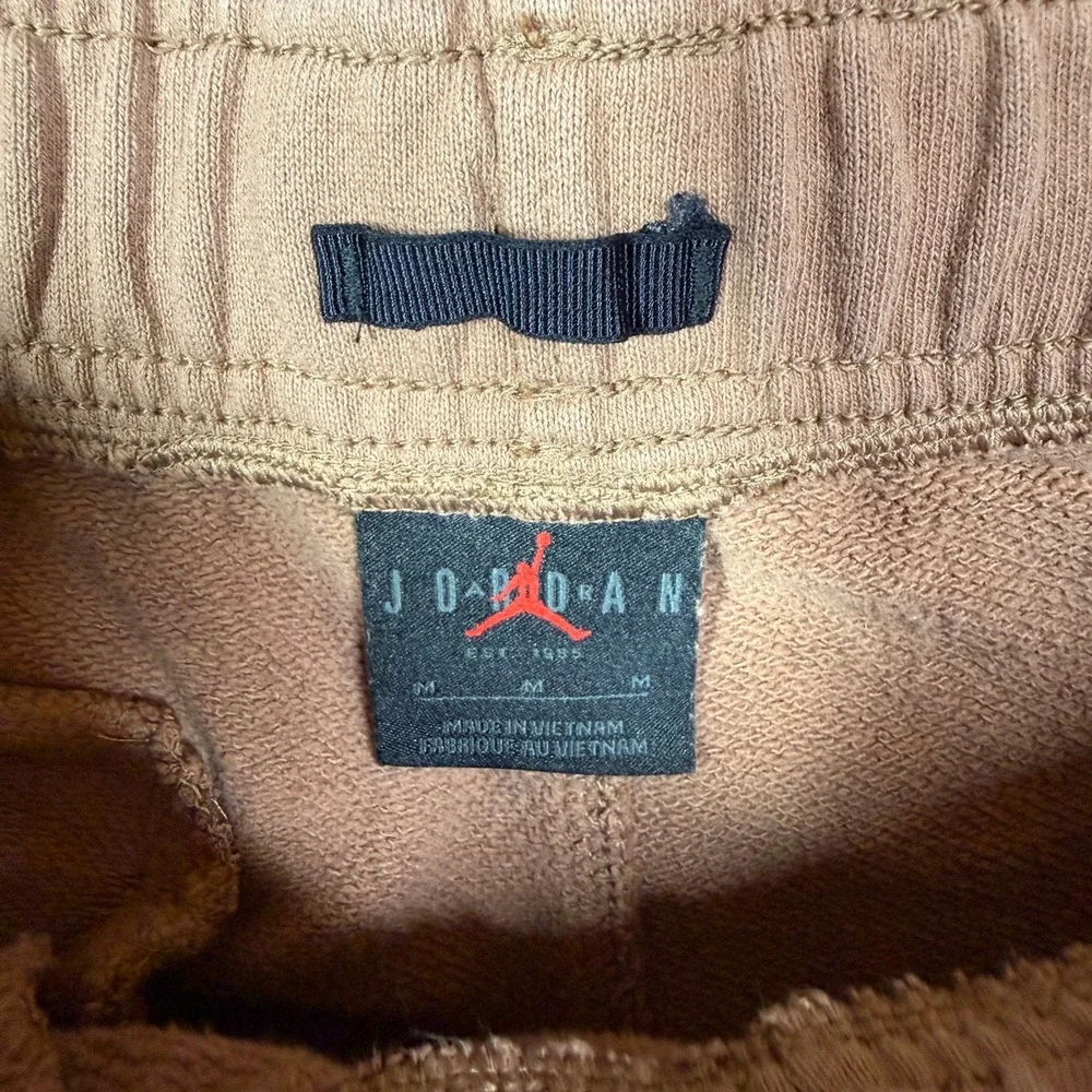 Jordan Flight Essentials Sweatpants Clay Brown Mens Medium Joggers